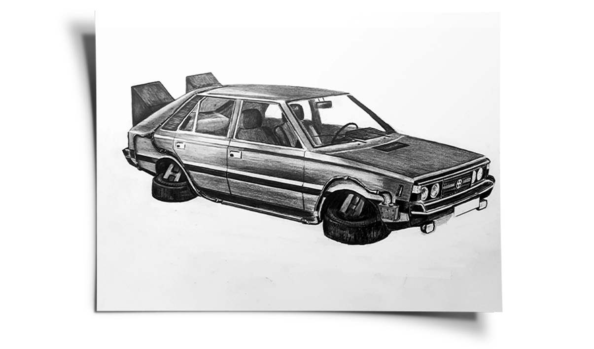 Plakaty PRL - seria motoryzacyjna inspirowana kinem - Idea For Design
