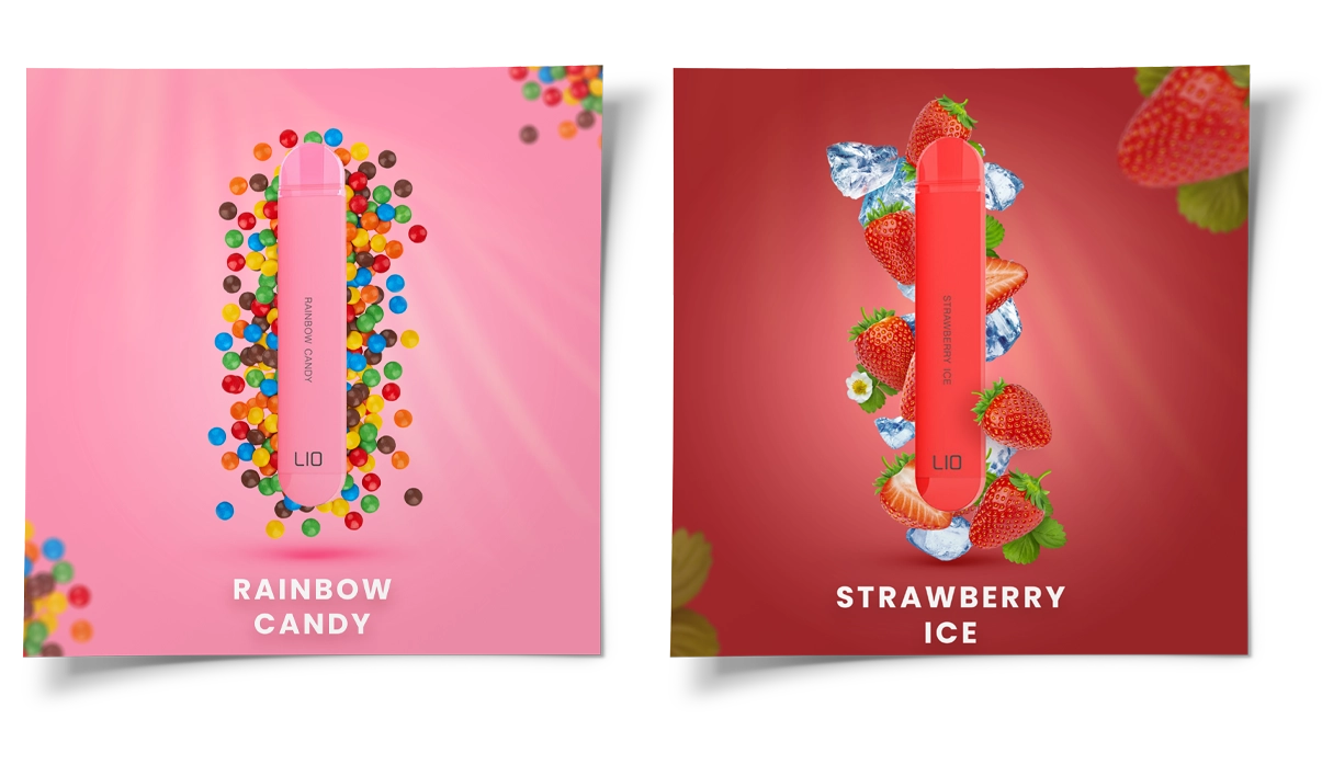 wizualizacje produktowe - kompozycja owocowa - LioNANO