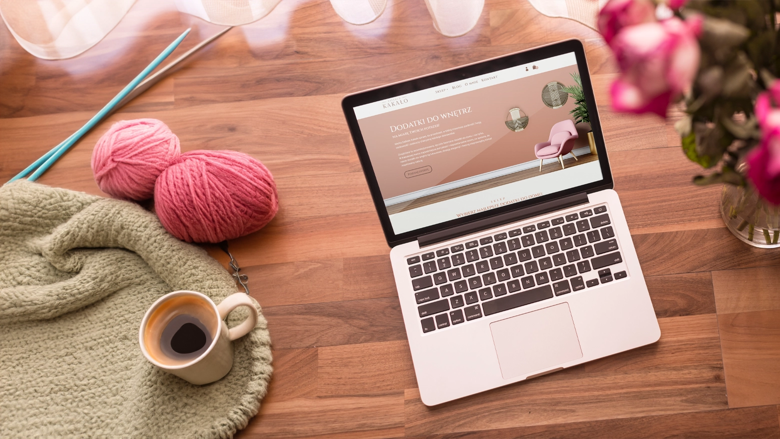 Handmade dodatki do wnętrz - sekcja bloga i produktów - Zatkało Kakało