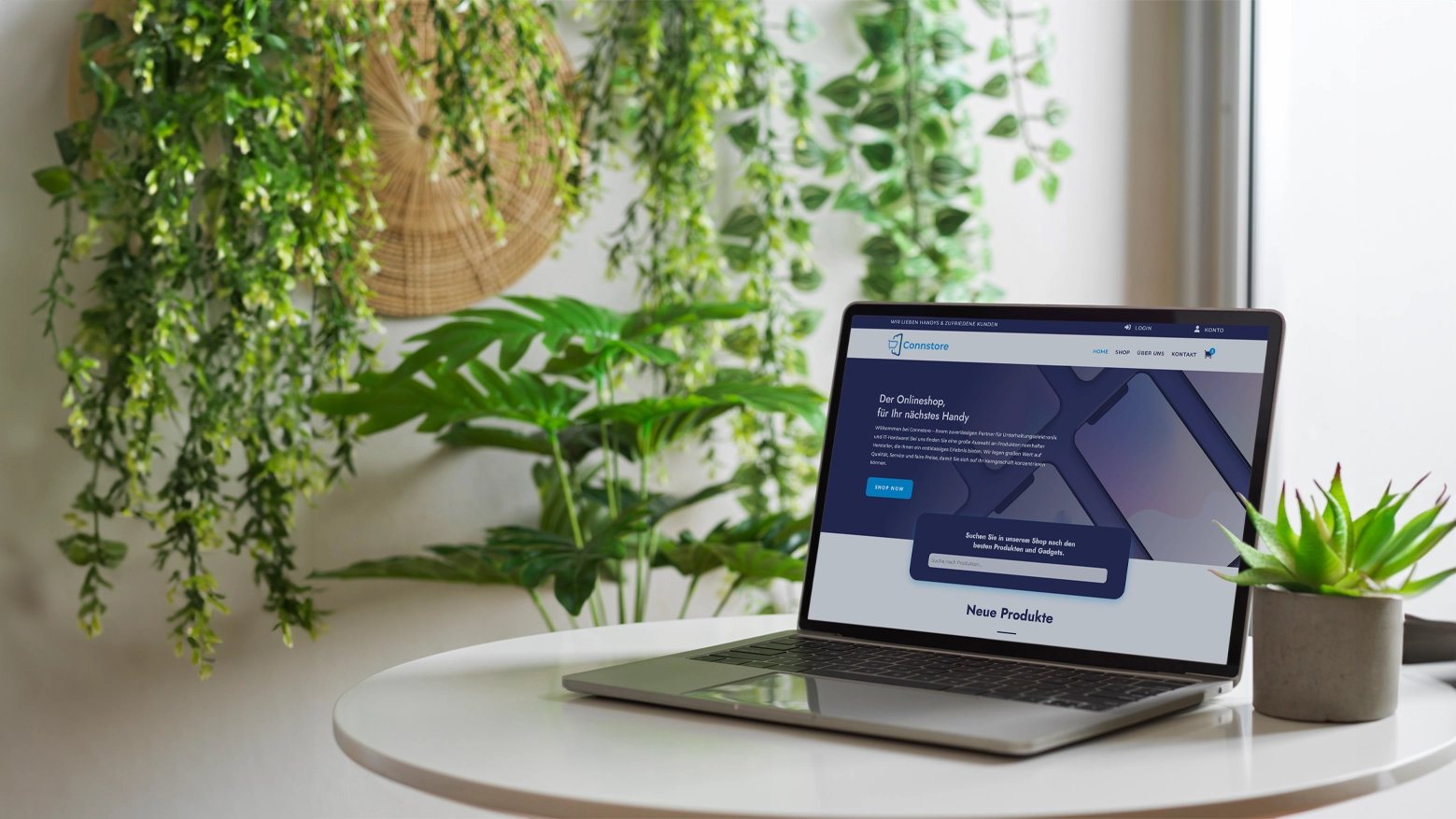 Nowoczesny Sklep Internetowy Connstore - wyszukiwarka produktów