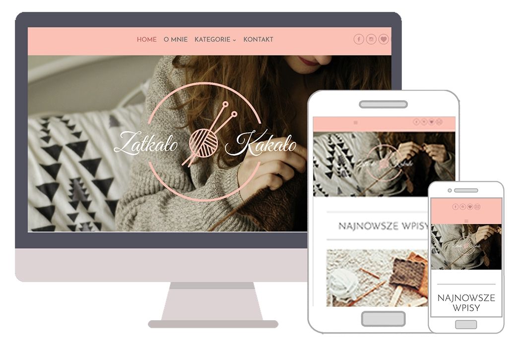 Sklep handmade i blog - kategorie wpisów i produktów - Zatkało Kakało